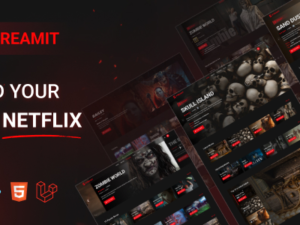 Video Streaming VueJS, React JS, Laravel, HTML Admin Template + RTL
