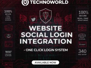 Techno Social  Login Integration