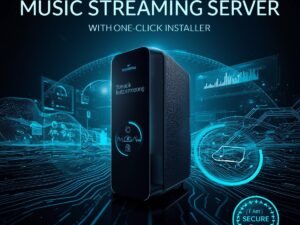 Techno Full Automatic World Music Streaming Server
